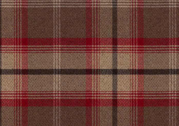 Highland, Rosso - Roman Blind - Image 6
